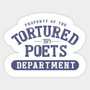 The Tortured Poets Dept. Sticker